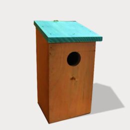 Wooden bird house,nest and cage size 12x 12x 23cm 06-0008 www.gmtshop.com