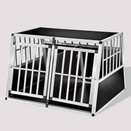 Large Double Door Dog cage With Separate board 06-0778 www.gmtshop.com