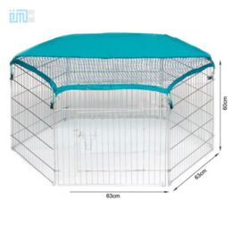 Large Playpen Large Size Folding Removable Stainless Steel Dog Cage Kennel 06-0112 www.gmtshop.com