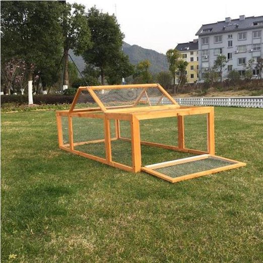 Rabbit Cage Chicken Coop Rabbit Hutch for Sale Cheap Easy Clean Wooden Custom Logo Double Water-based Painting www.gmtshop.com