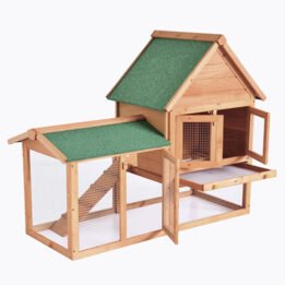 Big Wooden Rabbit House Hutch Cage Sale For Pets 06-0034 www.gmtshop.com