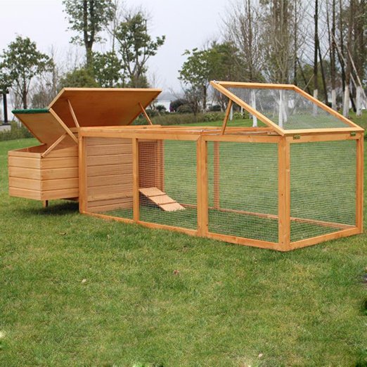 Factory Wholesale Wooden Chicken Cage Large Size Pet Hen House Cage www.gmtshop.com