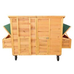 Large Outdoor Wooden Chicken Cage Two Egg Cages Pet Coop Wooden Chicken House Pet products factory wholesaler, OEM Manufacturer & Supplier www.gmtshop.com