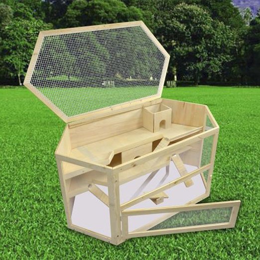 Hot Sale Wooden Hamster Cage Large Chinchilla Pet House www.gmtshop.com