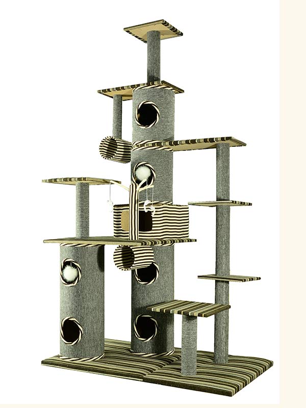 Large Cat Playground Tree House Cat Tower 06-0195