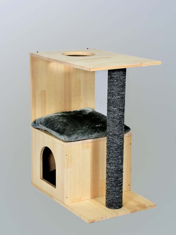 Wood Cat House Wooden Cat Tree Furniture Cat Tree Factory