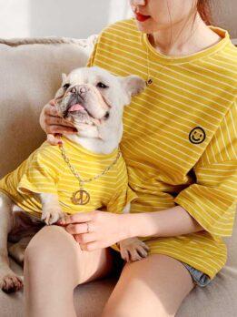 Pet Factory OEM Wholesale Summer dog hoodie Korean cotton T-shirt 06-0291