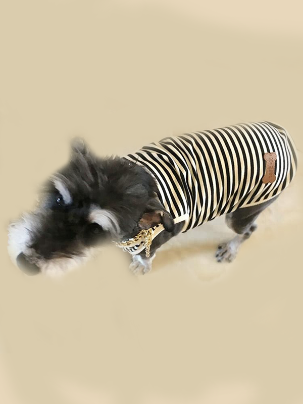 Wholesale Pet Dog Vest New Pure Cotton Stripe Pet Clothes