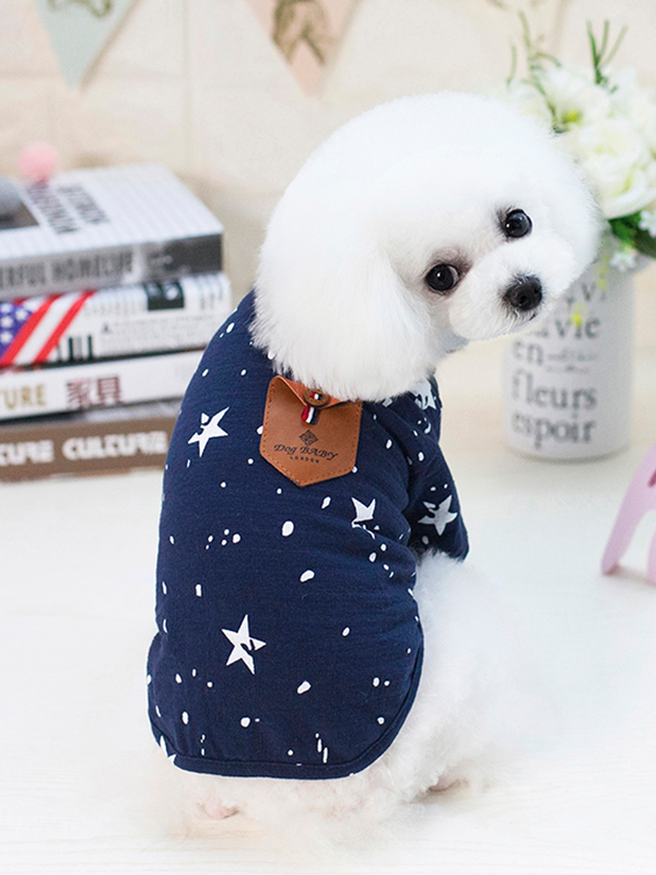 Wholesle Cotton Casual T-Shirts Dog Clothes Cheap Clothes