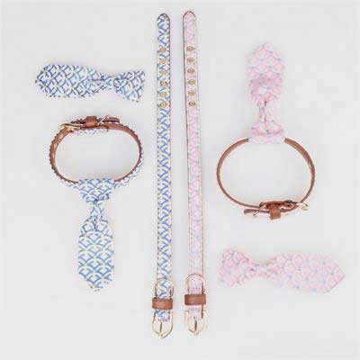 Dog Collar: The Latest Bowknot Fabric Dog Collar	06-0613 Dog collars: Pet collars and other pet accessories bling dog collar