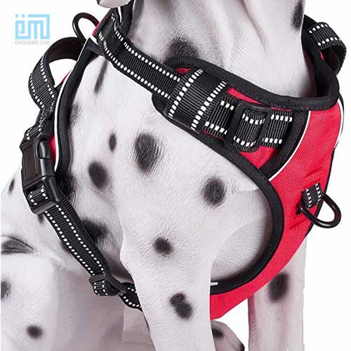 Pet Factory wholesale Amazon Ebay Wish hot large mesh dog harness 109-0001 Dog Harness: Collar & Pet Harness Factory adjustable dog harness