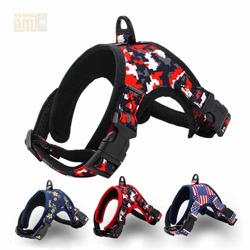 GMTPET Pet products factory wholesale reversible dog harness 109-0005 Dog Harness: Collar & Pet Harness Factory custom dog harness