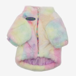 Polyester Jacket 2020 Dog Fashions Pet Clothes Thick high-end Fur Coat Luxury Dog Clothes www.gmtshop.com