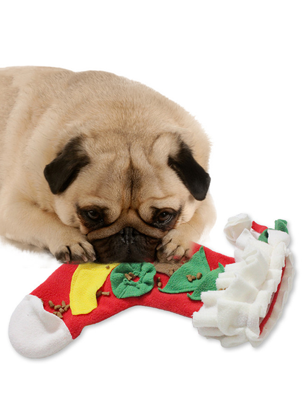 Pet Sniffing PadPet Christmas Socks