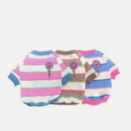 Pet Striped New Korean Parent-child Wear Pet Valentine Day Clothes 06-0495 Dog Clothes: Shirts, Sweaters & Jackets Apparel Pet Striped New Korean Parent-child Wear Pet Valentine Day Clothes