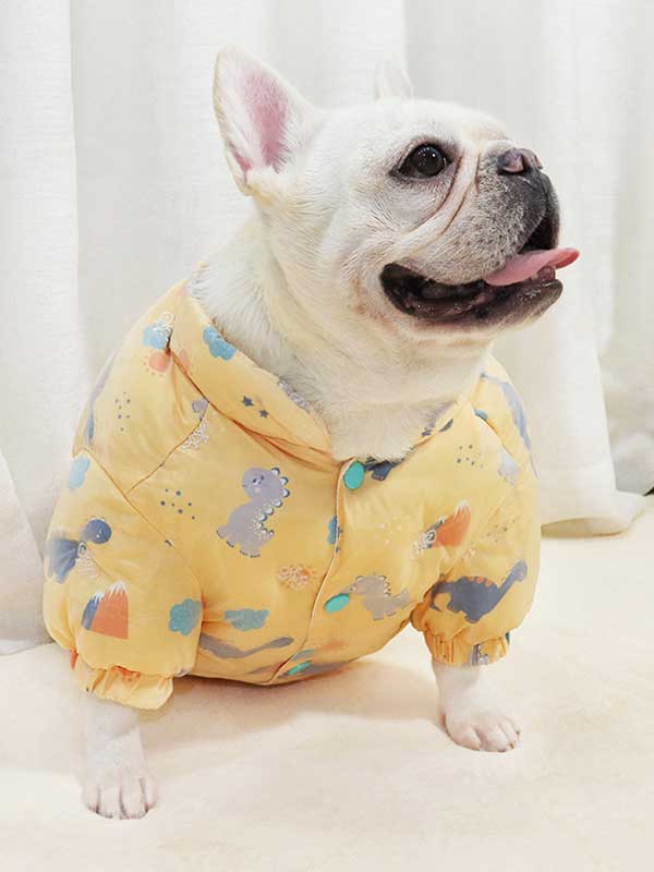 GMTPET French fighting cotton clothes French fighting winter clothes thickened a winter cute tiger fat dog short body bulldog clothes 107-222037 www.gmtshop.com