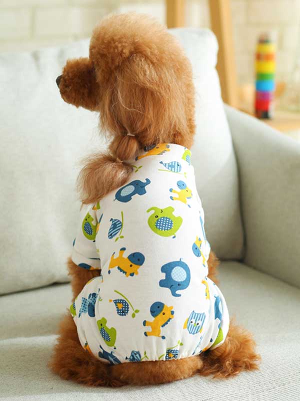 Small Dog Teddy Four-legged Clothes Casual Pet Clothes-107-222047