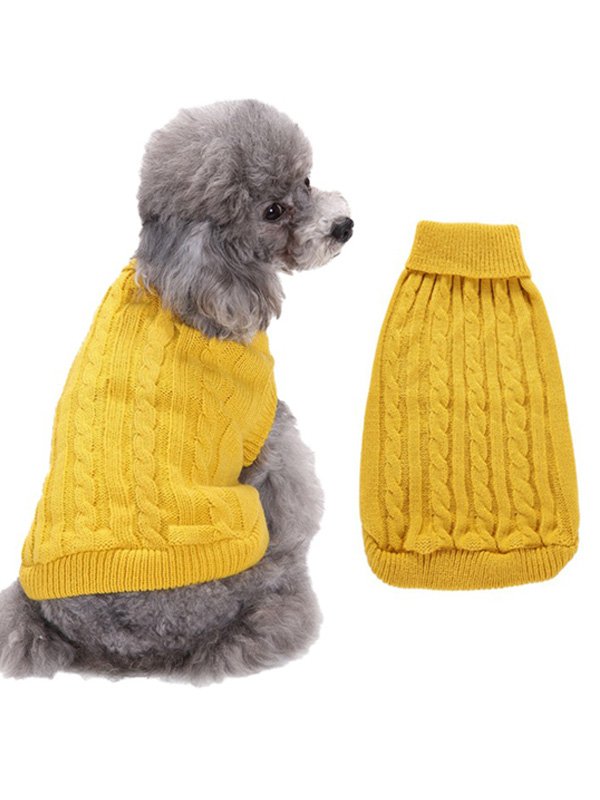 Pet Dog Sweater Big Dog Golden Clothes