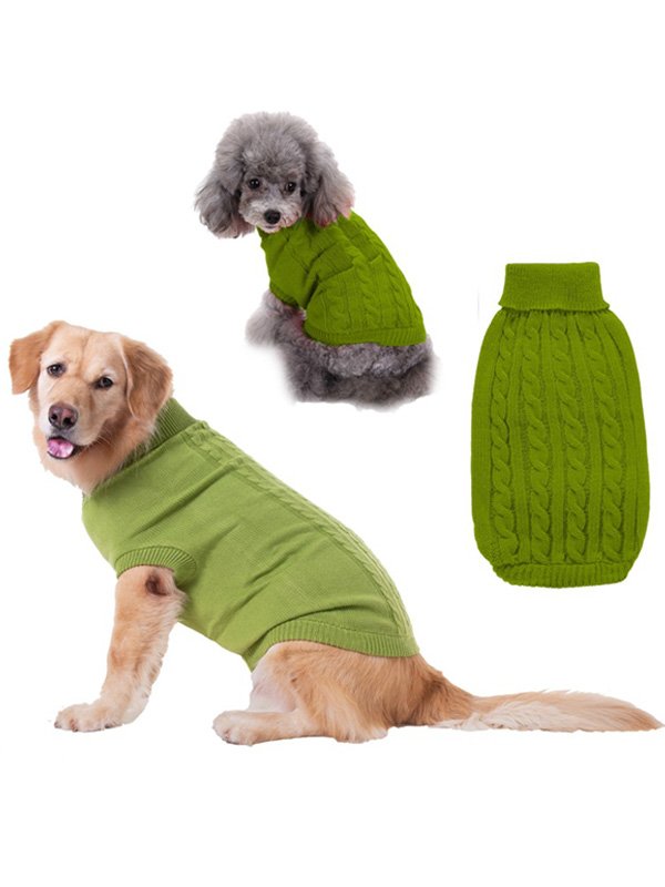 Wholesale Amazon Hot Pet Dog Sweater Big Dog Golden Retriever Dog Clothes 107-222048 www.gmtshop.com