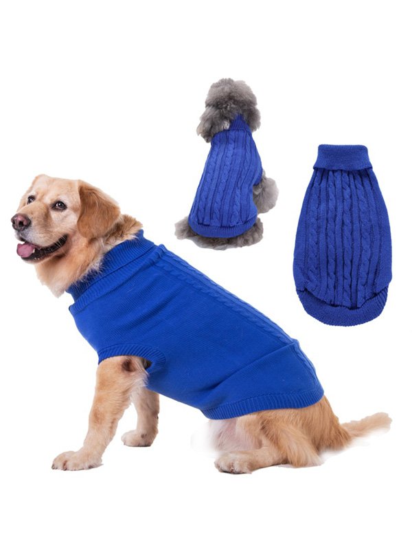 Pet Dog Sweater Big Dog Golden Clothes