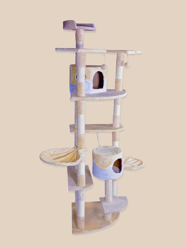 OEM Wholesale Luxury Cat Tower Cat Scratcher Tree Cat Tree 06-0002