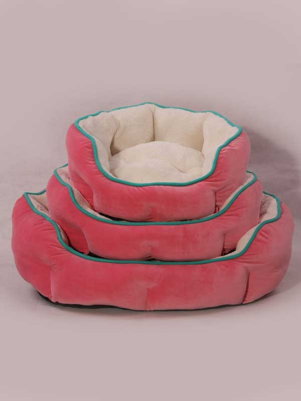 Wholesale Suede fabric coral velvet bump color Upscale comfortable dog kennel palm nest factory direct pet supplies 106-33001 Pet Products Factory, OEM Manufacturer, Supplier, Agent www.gmtshop.com Wholesale OEM dog beds $8.63 - comfortable dog kennel palm nest