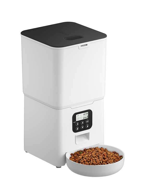 Wholeasle Amazon food feeder double meal feeder pet smart feeder Wholeasle Amazon food feeder double meal feeder pet smart feeder