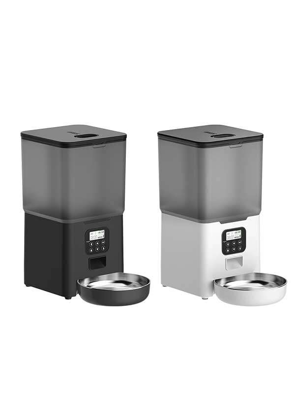 Wholeasle Amazon food feeder double meal feeder pet smart feeder Wholeasle Amazon food feeder double meal feeder pet smart feeder