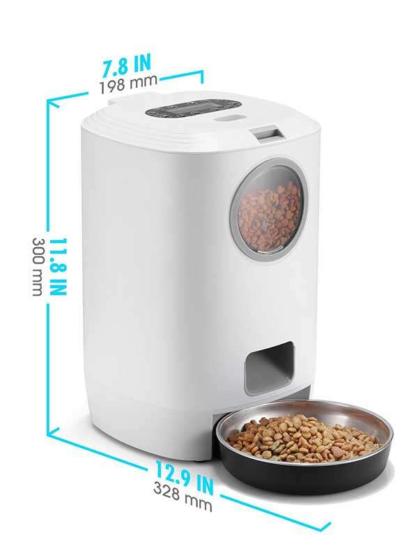 Wholesale Pet feeder Smart pet feeder Feeding device for cats & dogs timing quantitative intelligent feeder 131-23505 Pet Products Factory, OEM Manufacturer, Supplier, Agent www.gmtshop.com Wholeasle Amazon food feeder double meal feeder pet smart feeder