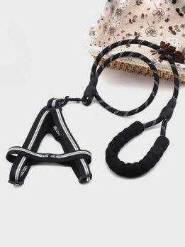 Pet chest strap dog Harness reflective nylon adjustable dog leash dog collar