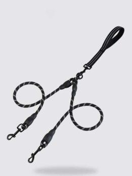 Manufacturer pet supplies a support two anti-winding dog leash dog chain