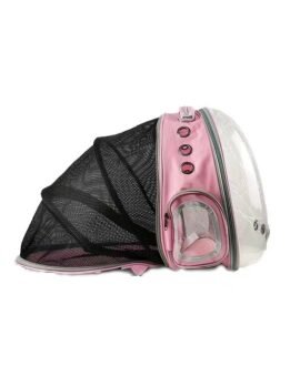 Pink Transparent Pet Bag Space Capsule Pet Backpack 103-45065 www.gmtshop.com