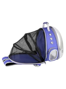 Purple Transparent Pet Bag Space Capsule Pet Backpack 103-45067 www.gmtshop.com