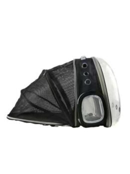 Black Transparent Pet Bag Space Capsule Pet Backpack 103-45072 www.gmtshop.com