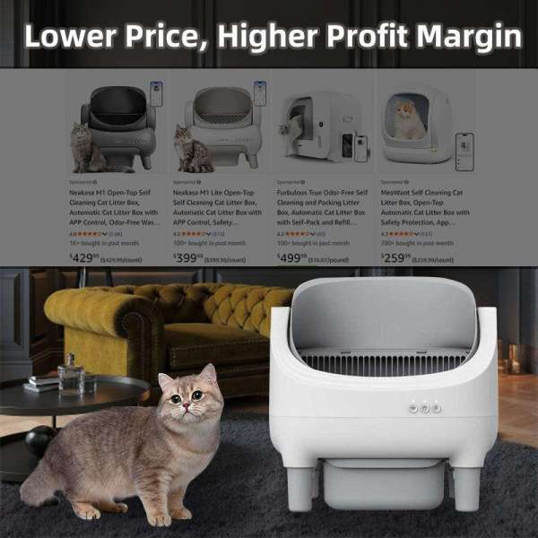 Smart Cat litter box, Cat Litter Box, Cat Litter Box & Accessories, Cat Litter Box And Accessories