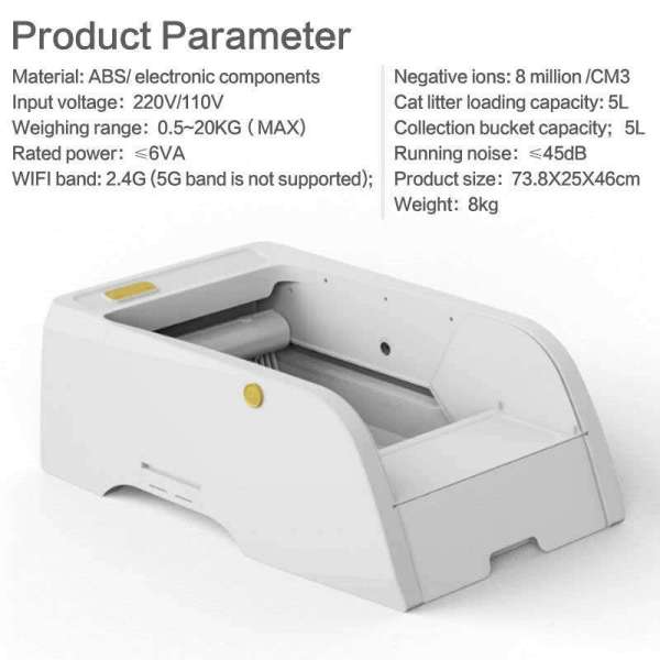 Smart Cat litter box, Cat Litter Box, Cat Litter Box & Accessories, Cat Litter Box And Accessories