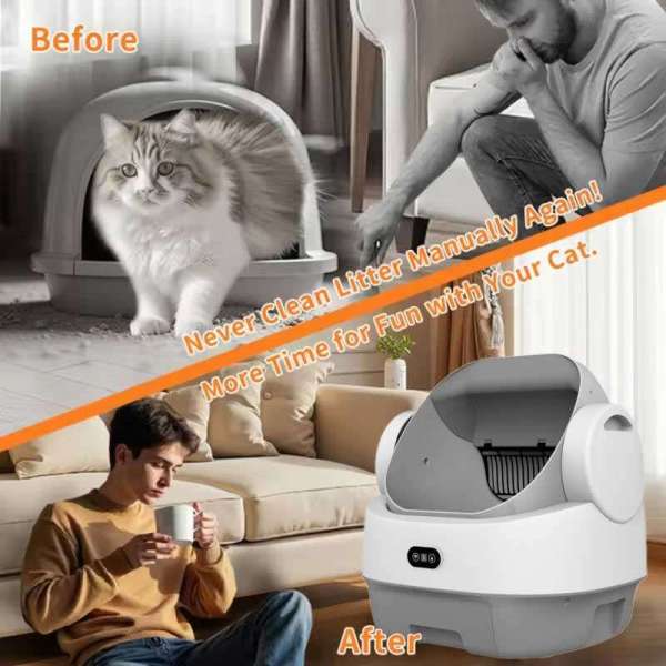 Smart Cat litter box, Cat Litter Box, Cat Litter Box & Accessories, Cat Litter Box And Accessories