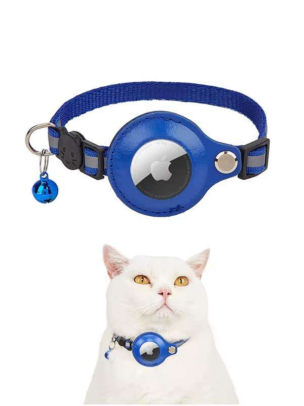 Wholease High Quality Adjustable Cat Collar Air Tag Outdoor Use Dog Collar With GPS Tracking Pet Collar Leash Dog 108-5101 Pet Products Factory, OEM Manufacturer, Supplier, Agent www.gmtshop.com Wholease Adjustable GPS Tracking Pet Cat Dog Collar