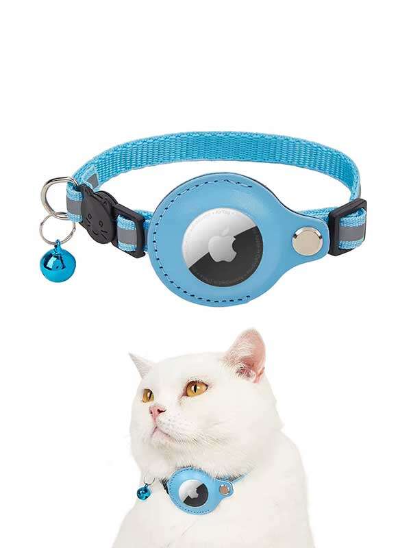 Wholease High Quality Adjustable Cat Collar Air Tag Outdoor Use Dog Collar With GPS Tracking Pet Collar Leash Dog 108-5101 Pet Products Factory, OEM Manufacturer, Supplier, Agent www.gmtshop.com Wholease Adjustable GPS Tracking Pet Cat Dog Collar
