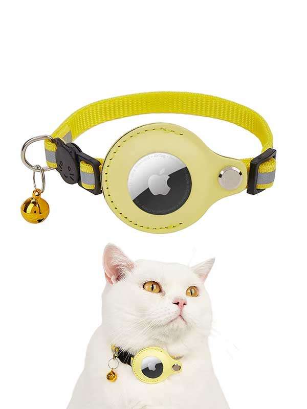 Wholease High Quality Adjustable Cat Collar Air Tag Outdoor Use Dog Collar With GPS Tracking Pet Collar Leash Dog 108-5101 Pet Products Factory, OEM Manufacturer, Supplier, Agent www.gmtshop.com Wholease Adjustable GPS Tracking Pet Cat Dog Collar