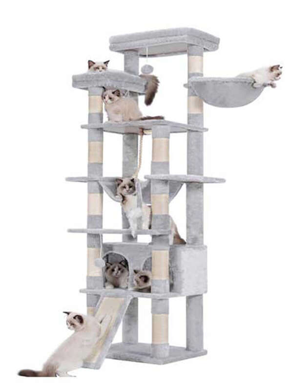 78-Inch Light Gray Cat Tree Multi-Level Indoor Cat Tower With 2 Widened Plush Perches and Big Fur Condos Toy for Tall Cats 105-62081 Pet Products Factory, OEM Manufacturer, Supplier, Agent www.gmtshop.com cat trees scratcher, bog cat tree, cat tower tree dropshipping, mushroom cat tree, purple cat tree, cat trees and scratching post, cat tree house, cat climbing tree house tower, minimalistic cat tree, cheese cat trees, cat tree tower large, cat christmas tree, cat-tree-dropshipping, cat tree for indoor cats, cat tree custom, wall-mounted cat tree, cat tree real wood, tree for big cats, wholesale cat trees, cat tree dropshipping, high quality cat tree, plastic cat tree, tree for cats 140cm, cat tree forest, custom cat tree tall, rope for cat tree, fabric for cat tree, rattan cat tree, luxury cat tree massive, simple cat tree, cat tree modern, cat tree cute, mau cat tree, cat tree wall, cat tree castle, large cat tree tower, high cat tree, 54 cat tree, cherry blossoms cat tree, cat tree 1 pieces, magic forest cat tree, cat tree house free shipping, modern wooden luxury cat tower tree, wooden cat furniture tree cat, basket cat tree, indoor stimulation tree for cats, luxury pet wooden cat tree, cute cat tree, cat tree with leaves, bookcase cat tree, real wood cat tree, pink cat tree, cat wooden tree, small cat trees, palm cat tree, luxury cat tree house, large cat tree house, cactus cat tree, lidl cat trees, cat tree parts, cat tree xl, cat wood tree, tree cat scratcher, flower cat tree, cat tree,