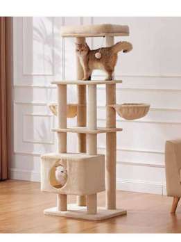 65″ Modern Indoor Cat Tree Tower High Climbing Wood Cat Tower for Large Adult Cats Beige-Basic Home Decoration Post Carton 105-62094 Pet Products Factory, OEM Manufacturer, Supplier, Agent www.gmtshop.com cat trees scratcher, bog cat tree, cat tower tree dropshipping, mushroom cat tree, purple cat tree, cat trees and scratching post, cat tree house, cat climbing tree house tower, minimalistic cat tree, cheese cat trees, cat tree tower large, cat christmas tree, cat-tree-dropshipping, cat tree for indoor cats, cat tree custom, wall-mounted cat tree, cat tree real wood, tree for big cats, wholesale cat trees, cat tree dropshipping, high quality cat tree, plastic cat tree, tree for cats 140cm, cat tree forest, custom cat tree tall, rope for cat tree, fabric for cat tree, rattan cat tree, luxury cat tree massive, simple cat tree, cat tree modern, cat tree cute, mau cat tree, cat tree wall, cat tree castle, large cat tree tower, high cat tree, 54 cat tree, cherry blossoms cat tree, cat tree 1 pieces, magic forest cat tree, cat tree house free shipping, modern wooden luxury cat tower tree, wooden cat furniture tree cat, basket cat tree, indoor stimulation tree for cats, luxury pet wooden cat tree, cute cat tree, cat tree with leaves, bookcase cat tree, real wood cat tree, pink cat tree, cat wooden tree, small cat trees, palm cat tree, luxury cat tree house, large cat tree house, cactus cat tree, lidl cat trees, cat tree parts, cat tree xl, cat wood tree, tree cat scratcher, flower cat tree, cat tree,