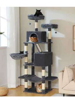 70.8″ Tall Dark Gray Cat Tree for Large Cats 8 Sisal Scratching Posts 2 Top Perches 1 Large Cat Condo Hammock Indoor Cat 105-62112 Pet Products Factory, OEM Manufacturer, Supplier, Agent www.gmtshop.com cat trees scratcher, bog cat tree, cat tower tree dropshipping, mushroom cat tree, purple cat tree, cat trees and scratching post, cat tree house, cat climbing tree house tower, minimalistic cat tree, cheese cat trees, cat tree tower large, cat christmas tree, cat-tree-dropshipping, cat tree for indoor cats, cat tree custom, wall-mounted cat tree, cat tree real wood, tree for big cats, wholesale cat trees, cat tree dropshipping, high quality cat tree, plastic cat tree, tree for cats 140cm, cat tree forest, custom cat tree tall, rope for cat tree, fabric for cat tree, rattan cat tree, luxury cat tree massive, simple cat tree, cat tree modern, cat tree cute, mau cat tree, cat tree wall, cat tree castle, large cat tree tower, high cat tree, 54 cat tree, cherry blossoms cat tree, cat tree 1 pieces, magic forest cat tree, cat tree house free shipping, modern wooden luxury cat tower tree, wooden cat furniture tree cat, basket cat tree, indoor stimulation tree for cats, luxury pet wooden cat tree, cute cat tree, cat tree with leaves, bookcase cat tree, real wood cat tree, pink cat tree, cat wooden tree, small cat trees, palm cat tree, luxury cat tree house, large cat tree house, cactus cat tree, lidl cat trees, cat tree parts, cat tree xl, cat wood tree, tree cat scratcher, flower cat tree, cat tree,