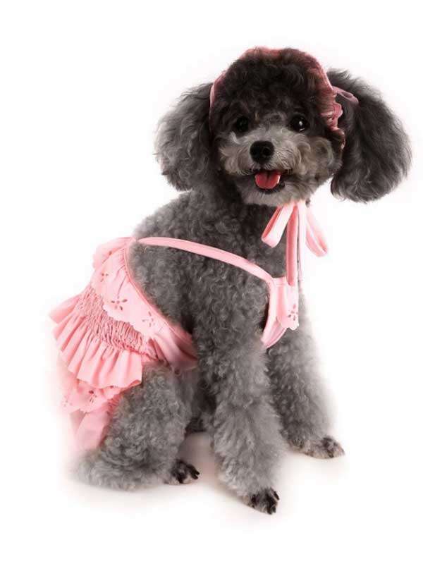 Pet Swimsuit Cat One-Piece Halter Bikini Dog Vest Swimsuit