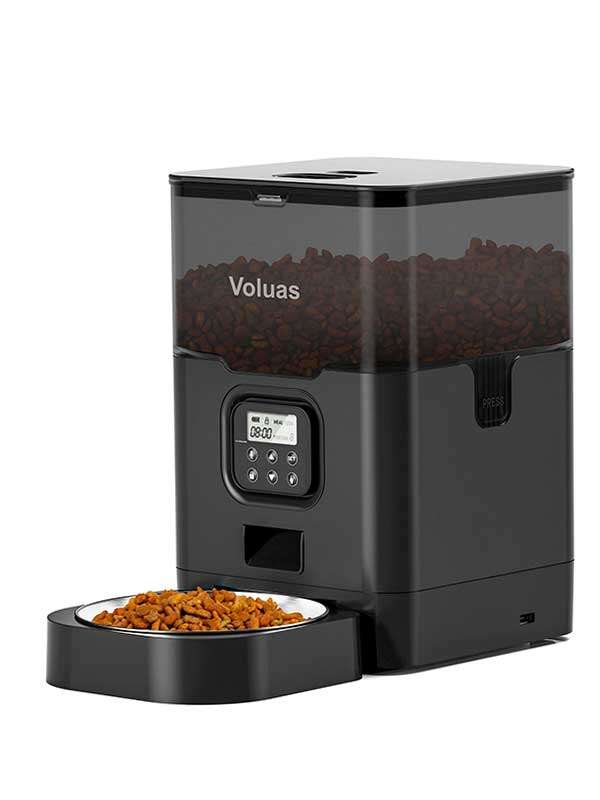 Wholeasle Amazon 4L 6L food feeder double meal feeder pet smart feeder pet automatic feeder 131-23501 Pet Products Factory, OEM Manufacturer, Supplier, Agent www.gmtshop.com Wholeasle Amazon food feeder double meal feeder pet smart feeder