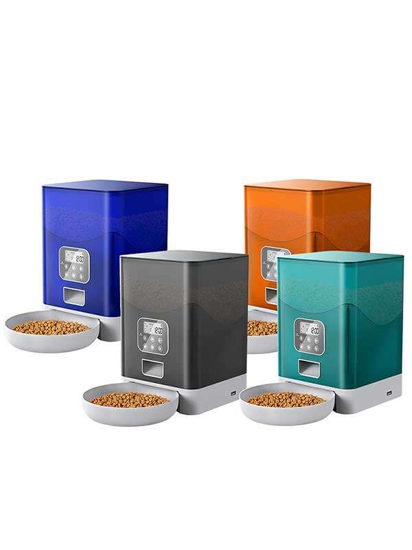 Pet Factory OEM Wholesale 3L 4LBlue Deep Gray Yellow Cyan Crystal Stone APP Remote Pet Dog Cat Smart Feeder 131-23511 Pet Products Factory, OEM Manufacturer, Supplier, Agent www.gmtshop.com Factory Wholesale 3L 4L Crystal APP Remote Pet Dog Cat Smart Feeder