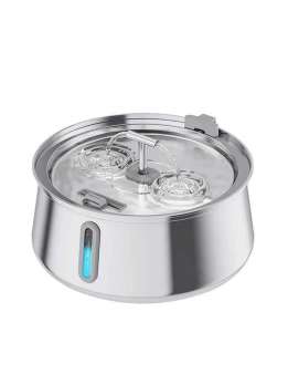 Wholesale 4L Stainless Steel Pet Water Dispenser Cat Water Feeder Dog Water Dispenser 120-3316 Pet Products Factory, OEM Manufacturer, Supplier, Agent www.gmtshop.com OEM ODM Wholesale stainless steel pet cat dog water dispenser Fountain