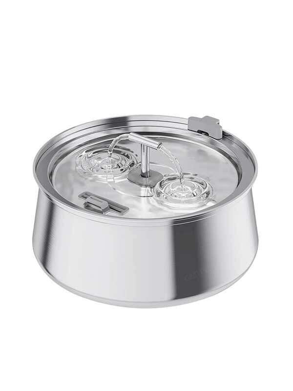 Wholesale 4L Stainless Steel Pet Water Dispenser Cat Water Feeder Dog Water Dispenser 120-3317 Pet Products Factory, OEM Manufacturer, Supplier, Agent www.gmtshop.com OEM ODM Wholesale stainless steel pet cat dog water dispenser Fountain