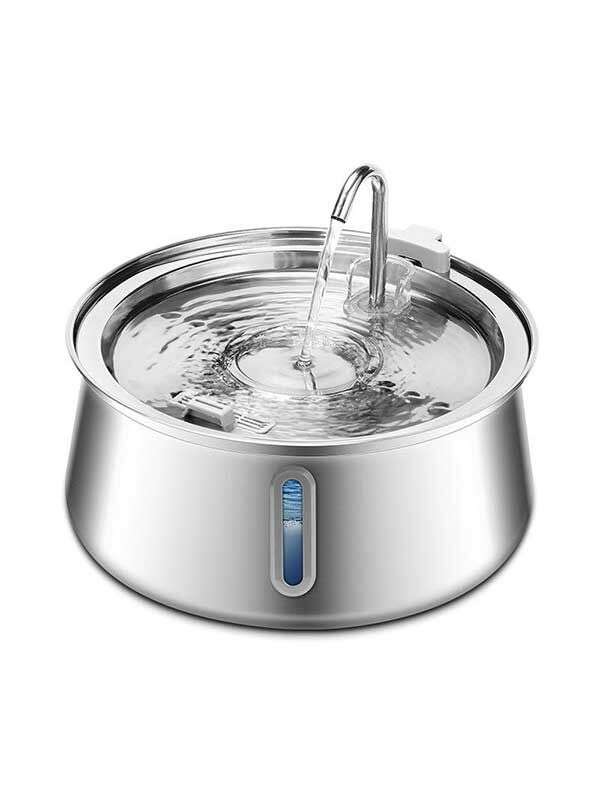 Wholesale 4L Stainless Steel Pet Water Dispenser Cat Water Feeder Dog Water Dispenser 120-3318 Pet Products Factory, OEM Manufacturer, Supplier, Agent www.gmtshop.com OEM ODM Wholesale stainless steel pet cat dog water dispenser Fountain