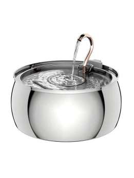 Wholesale 4L Stainless Steel Pet Water Dispenser Cat Water Feeder Dog Water Dispenser 120-3320 Pet Products Factory, OEM Manufacturer, Supplier, Agent www.gmtshop.com OEM ODM Wholesale stainless steel pet cat dog water dispenser Fountain